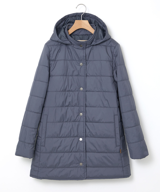 フード付き 中綿 コート【撥水加工】【一部店舗限定】
