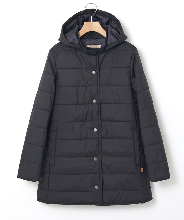 フード付き 中綿 コート【撥水加工】【一部店舗限定】