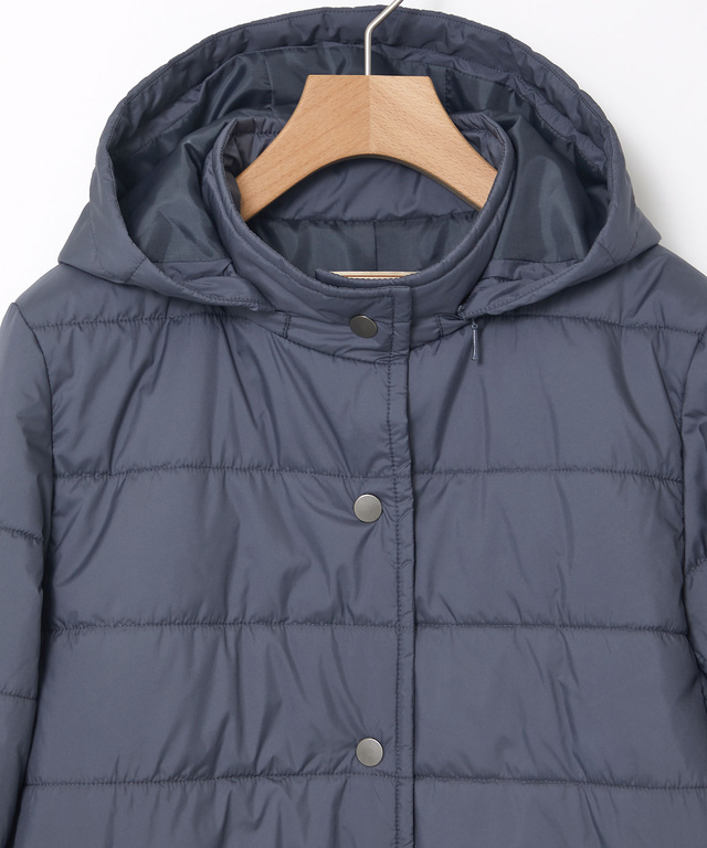 フード付き 中綿 コート【撥水加工】【一部店舗限定】