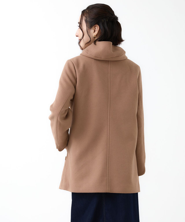 ウールライク ミドル丈 コート【一部店舗限定】