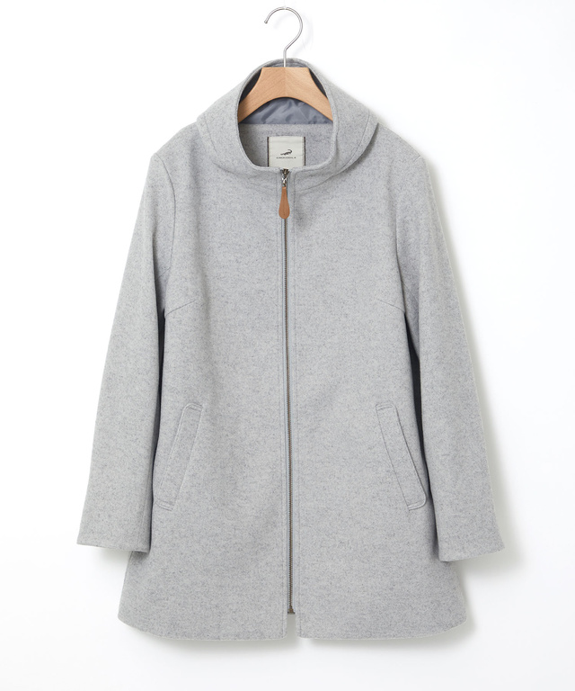 ウールライク ミドル丈 コート【一部店舗限定】