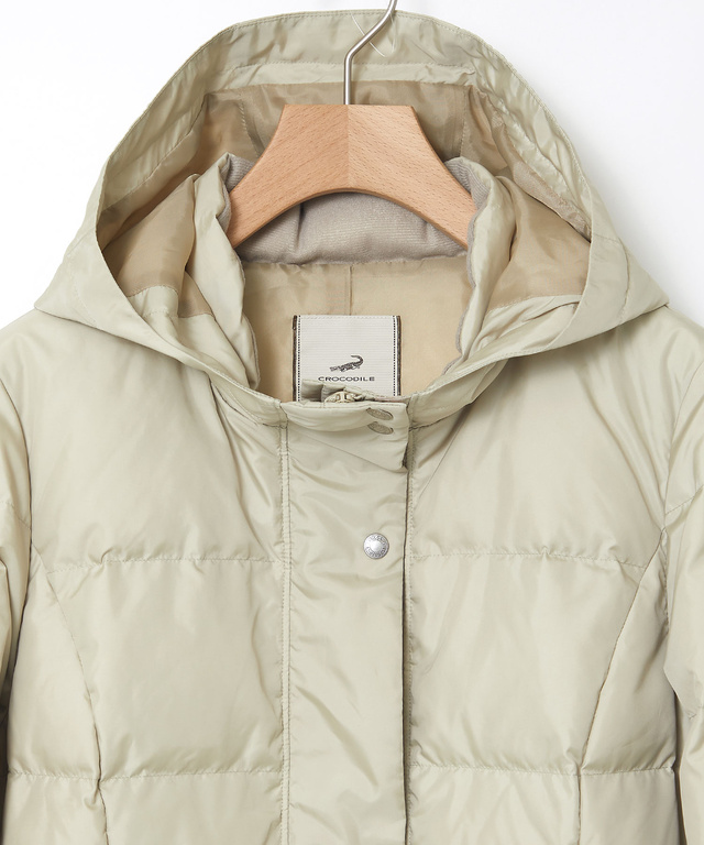 タフタダウン ロング コート【撥水加工】【一部店舗限定】