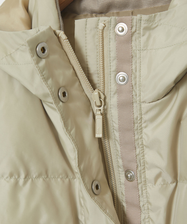 タフタダウン ロング コート【撥水加工】【一部店舗限定】