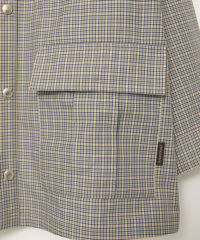 クロコダイルタータン メモリー素材 アウター【手洗いOK】