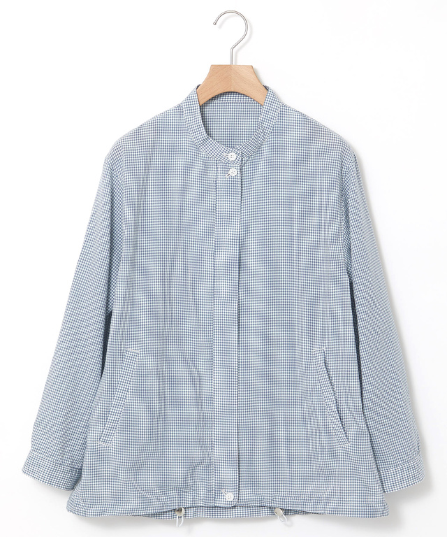 サッカー ギンガム ブルゾン【手洗いOK】