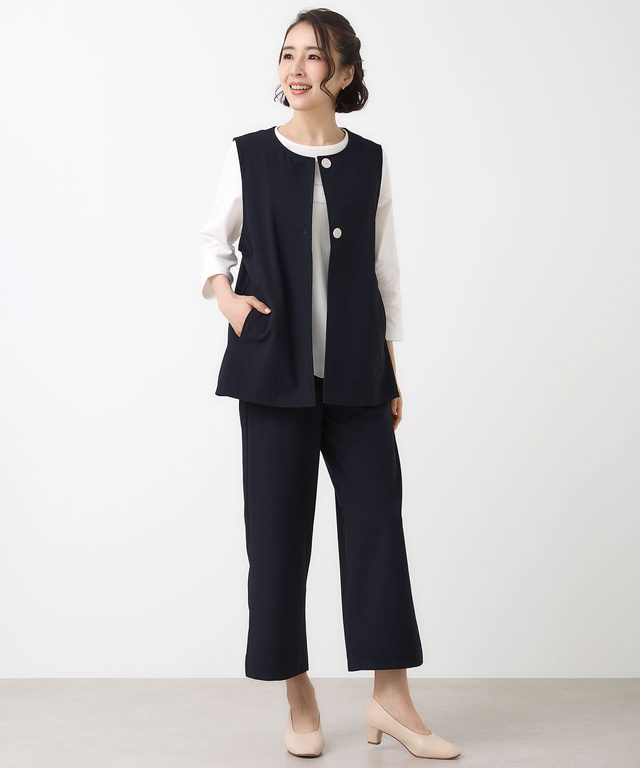 サッカー ボタン ジレ【手洗いOK】