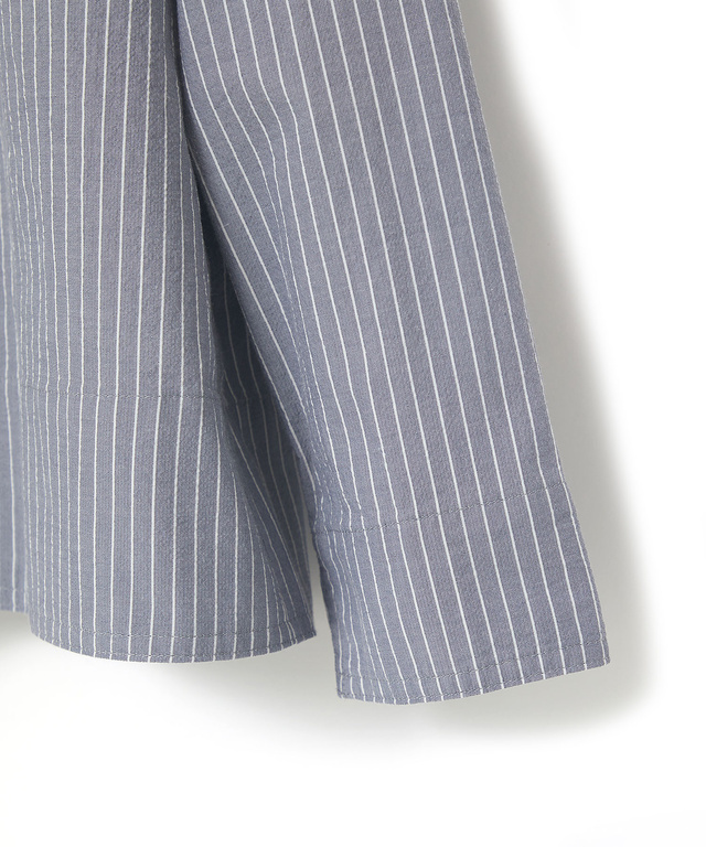 ストライプ柄 シャツ ジャケット