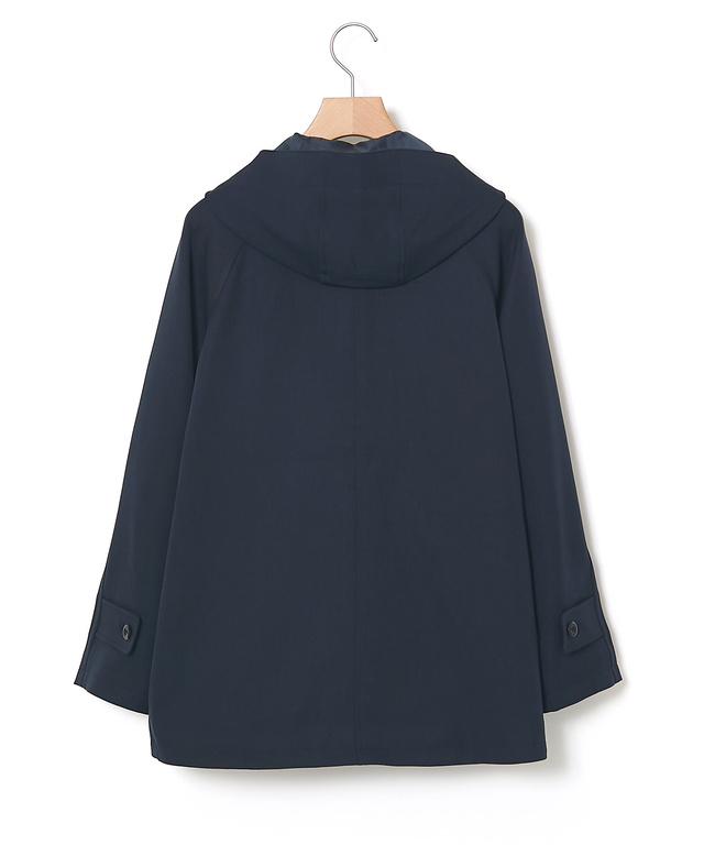 Aラインシルエット ショート丈 モッズコート