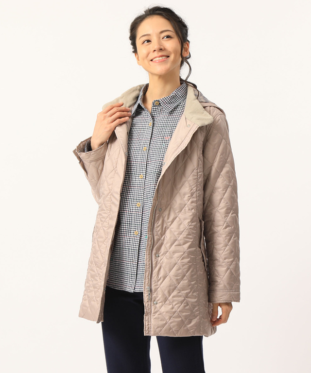 サーモアキルトコート