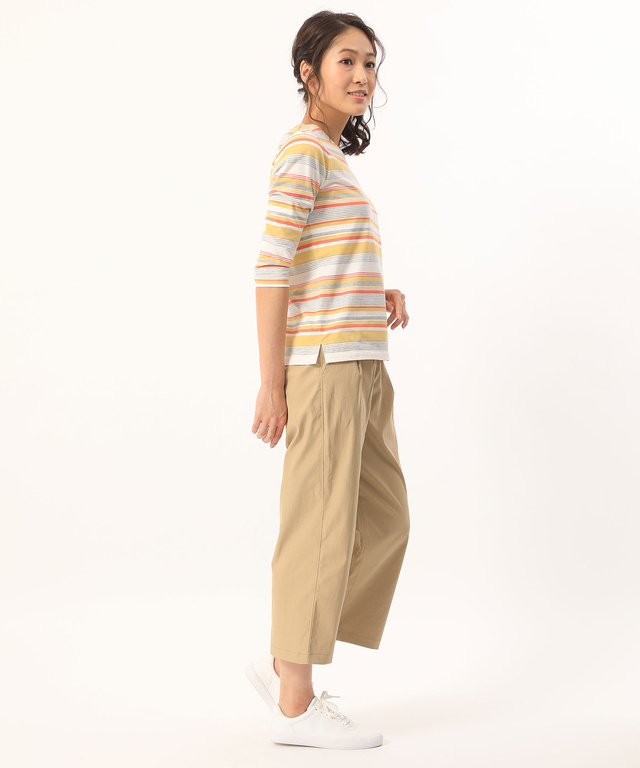 ワイドパンツ【シワになりにくい】