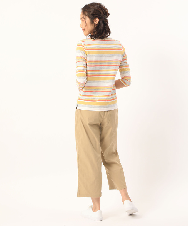 ワイドパンツ【シワになりにくい】