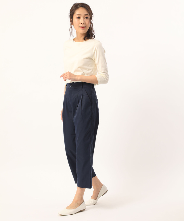 ワイドパンツ【シワになりにくい】