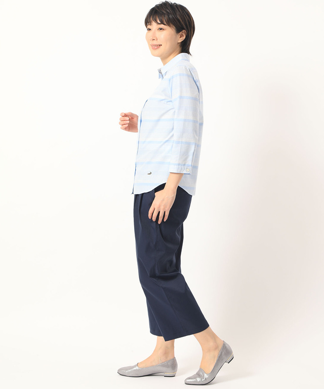 ワイドパンツ【シワになりにくい】