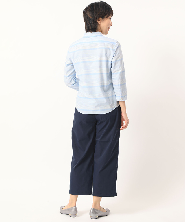 ワイドパンツ【シワになりにくい】