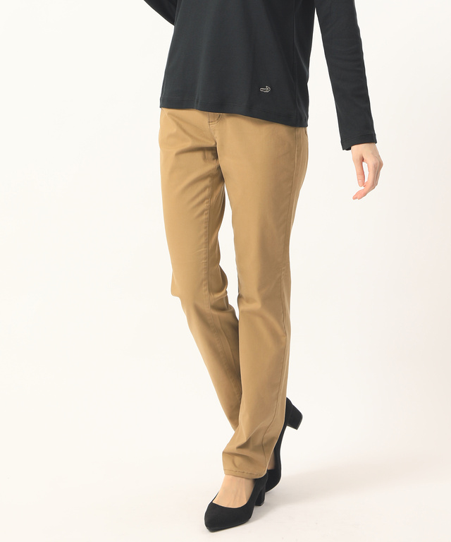 ベーシックストレートパンツ