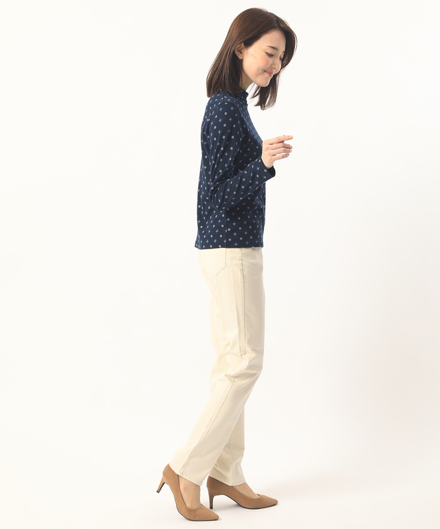 ベーシックストレートパンツ
