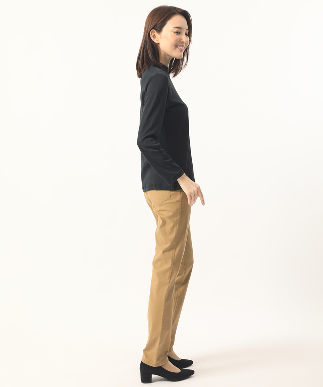 ベーシックストレートパンツ