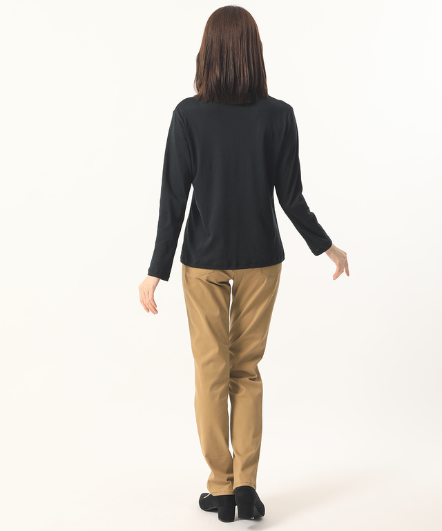 ベーシックストレートパンツ