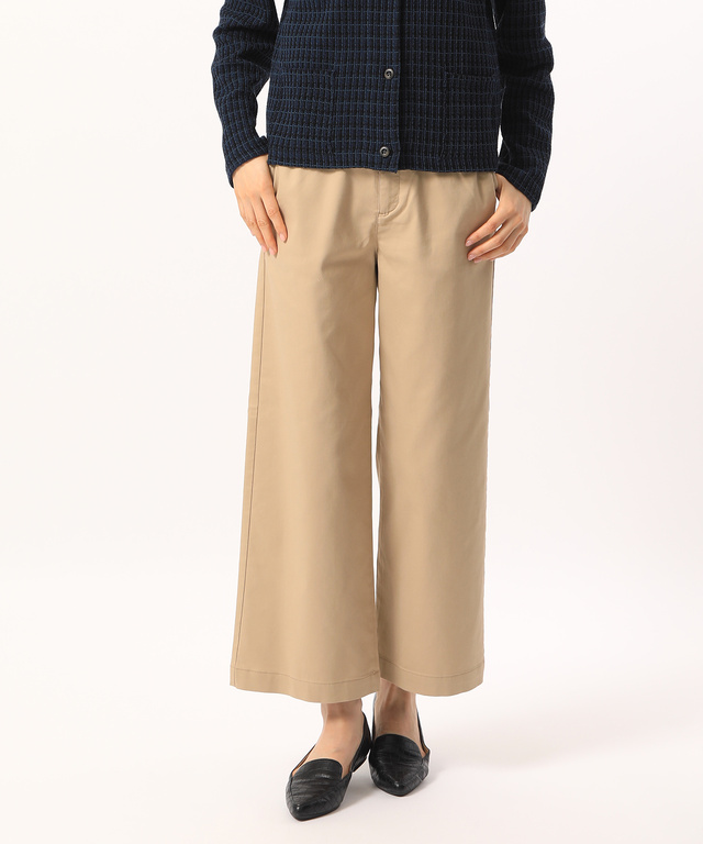 腰高ツイルパンツ