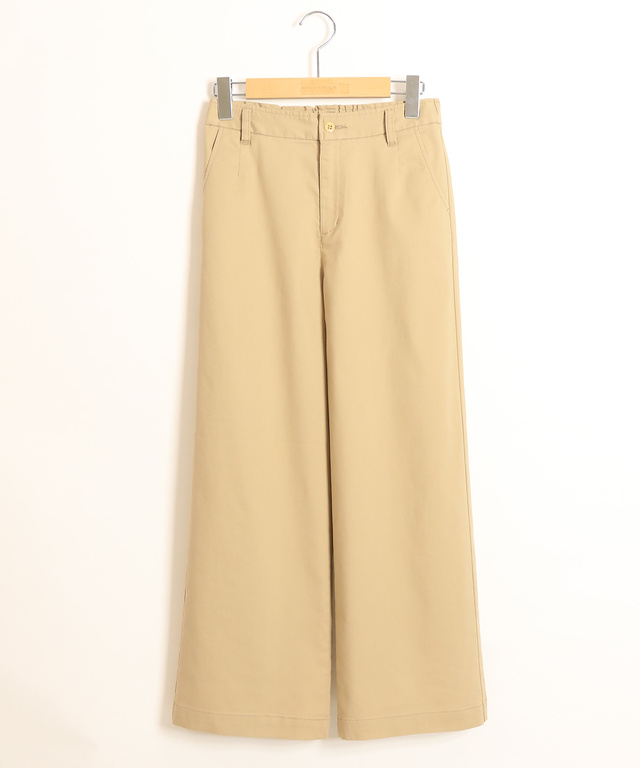 腰高ツイルパンツ