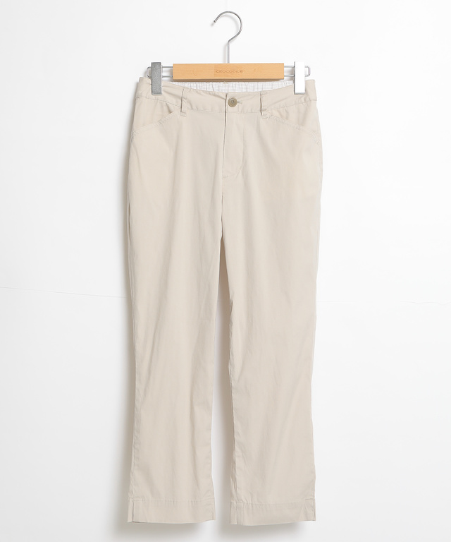 スリムクロップドパンツ