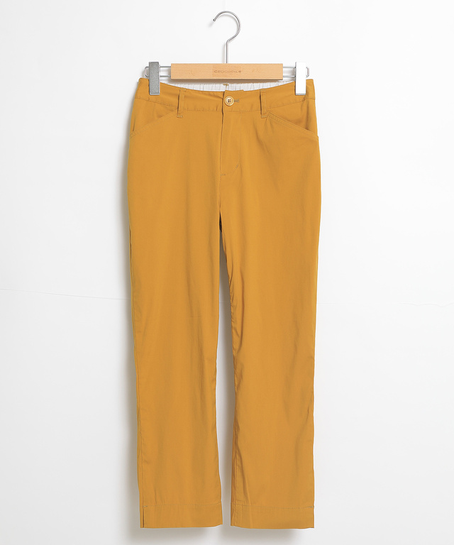 スリムクロップドパンツ