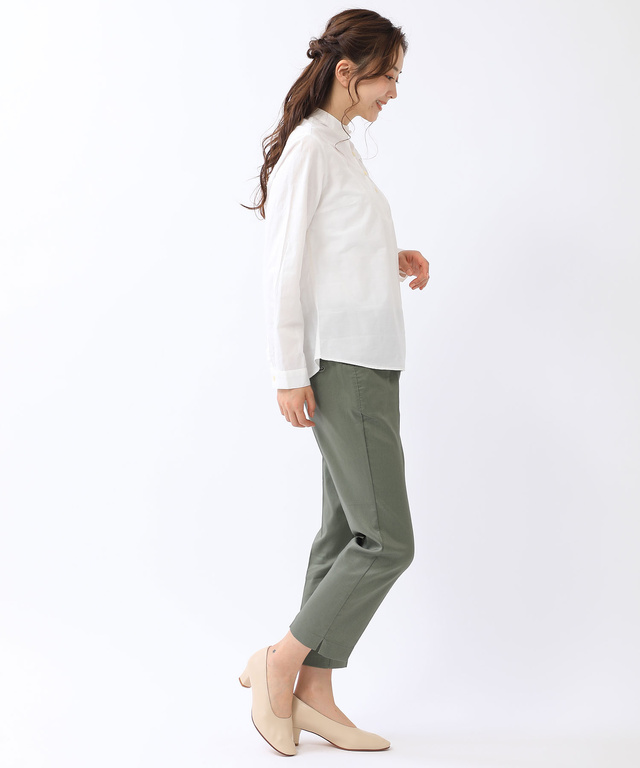 美シルエット スティック パンツ【接触冷感】【WEB・一部店舗限定】