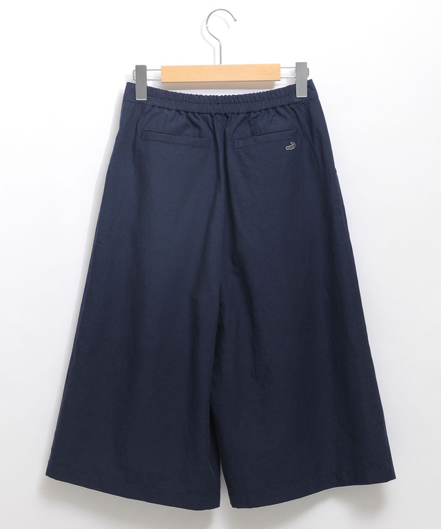 リネンブレンド ハーフパンツ