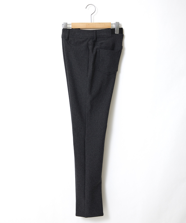 裏起毛 ストレート パンツ