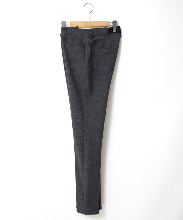 裏起毛 ストレート パンツ