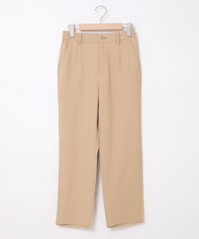 テーパード ツイル パンツ