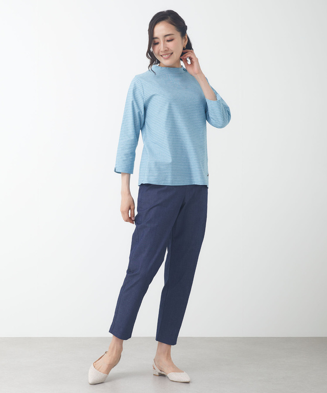 プルオン テーパード パンツ