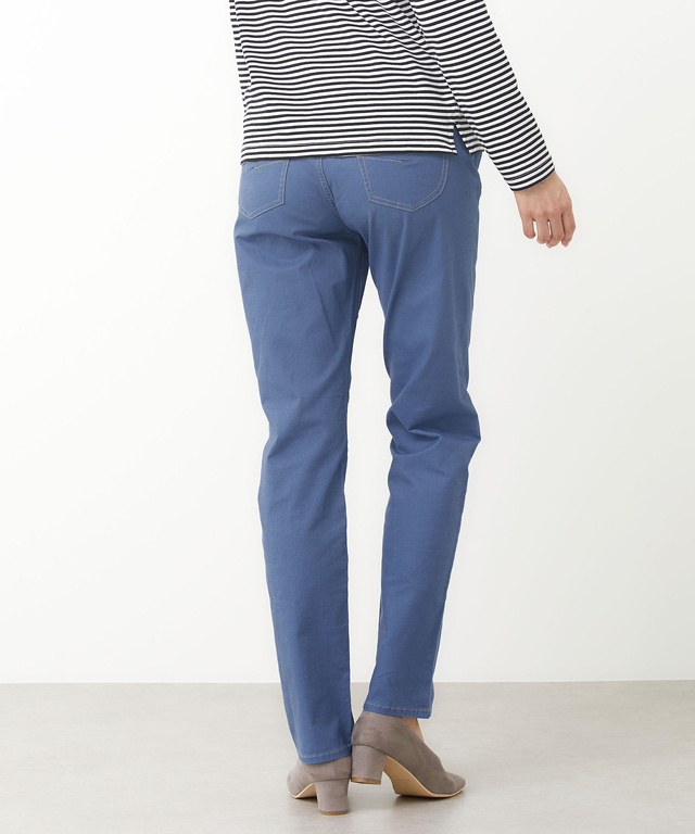 デニムライク ストレッチ パンツ