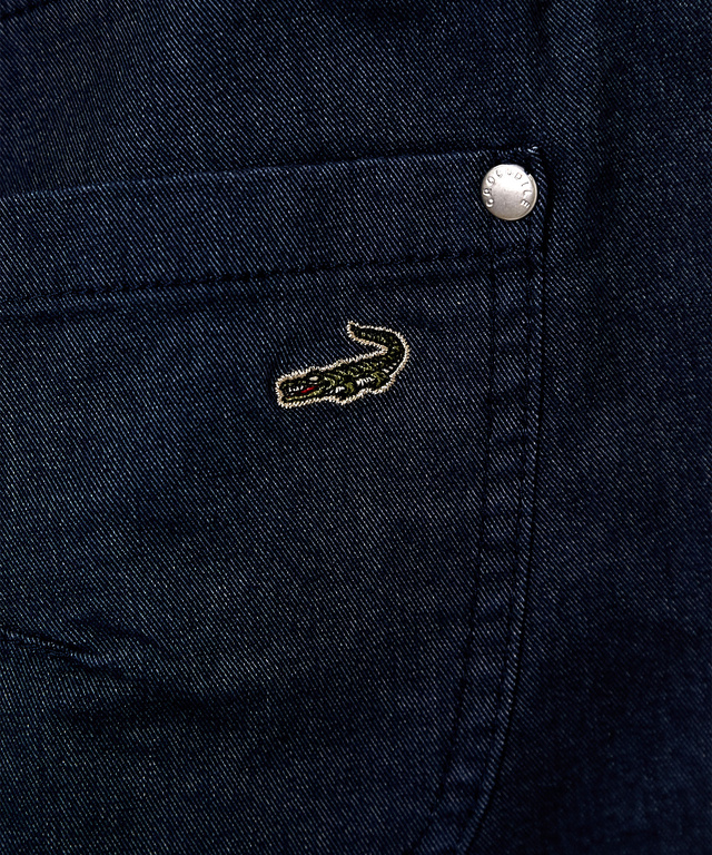 デニムライク ストレッチ パンツ