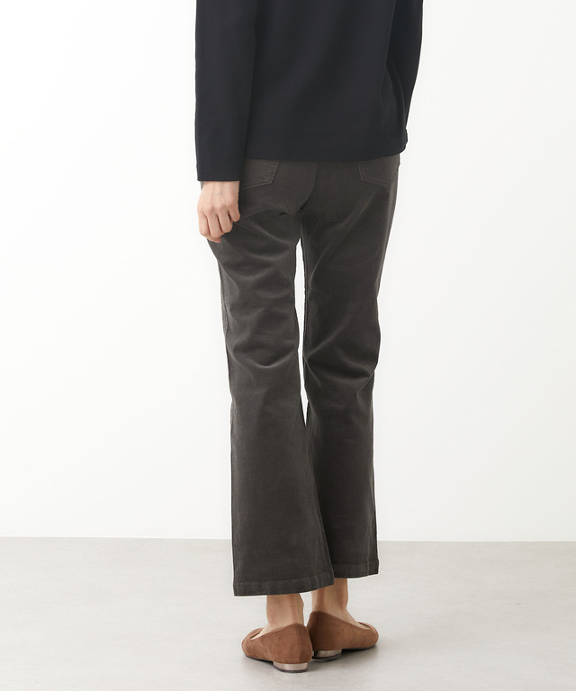 コーデュロイ ストレート パンツ