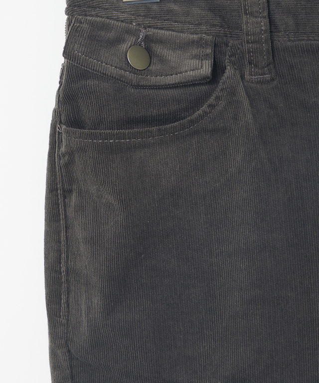 コーデュロイ ストレート パンツ