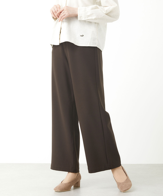 セミワイド温感パンツ【裏起毛】