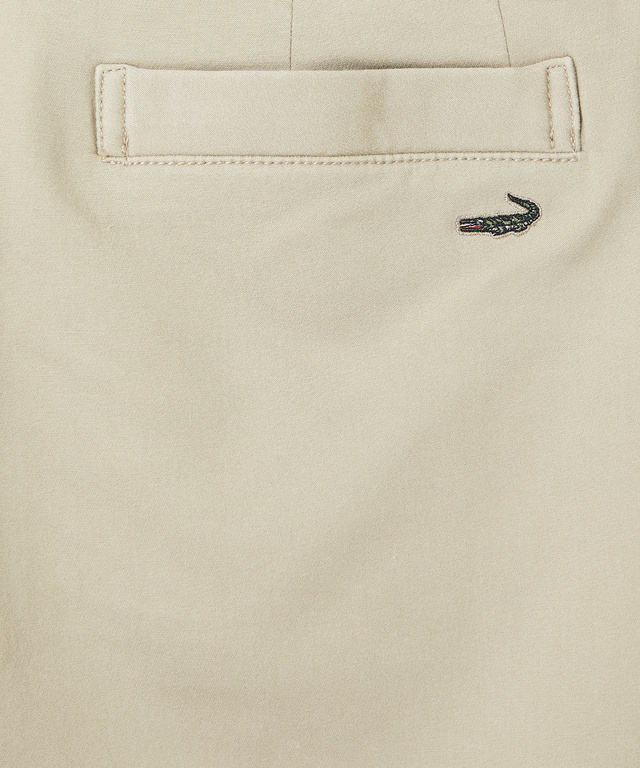 コットンブレンド ストレート パンツ