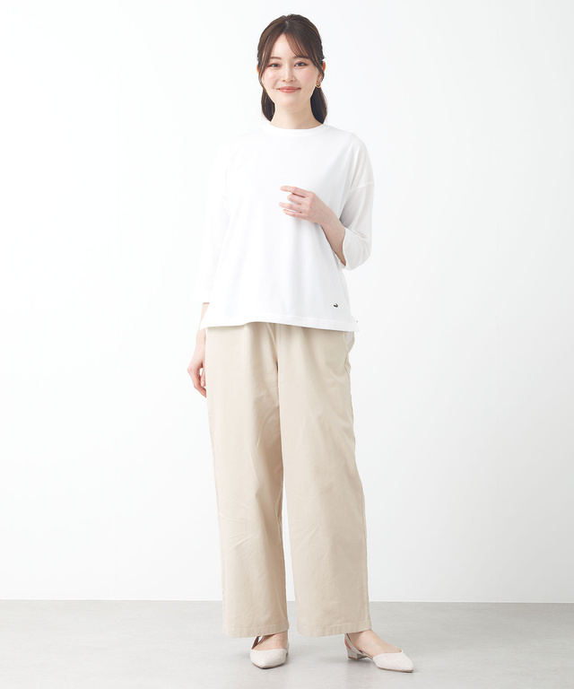 ツイルコットン プルオン パンツ【一部店舗限定】