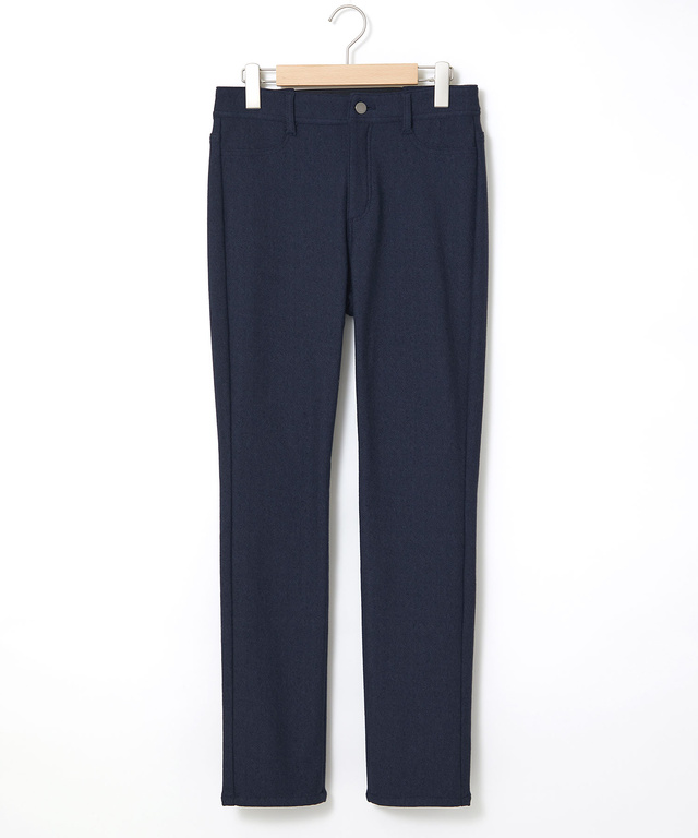 裏起毛 スリムパンツ