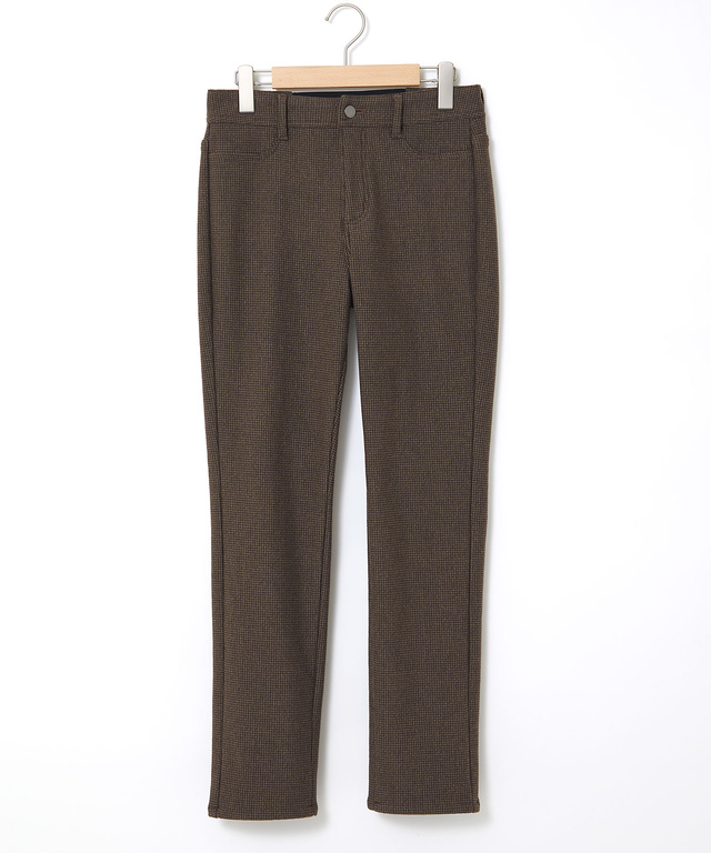 裏起毛 スリムパンツ