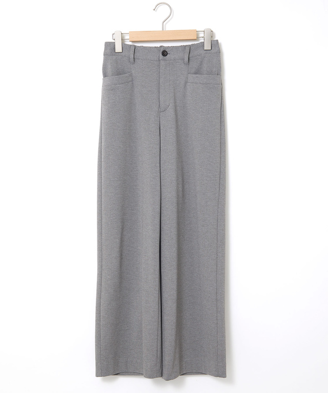 裏起毛 ワイドパンツ