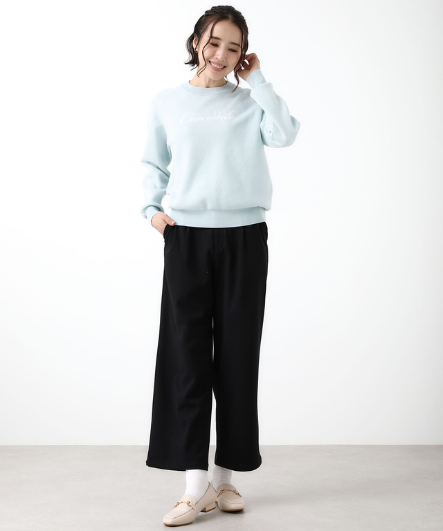 ツイル ワイド パンツ