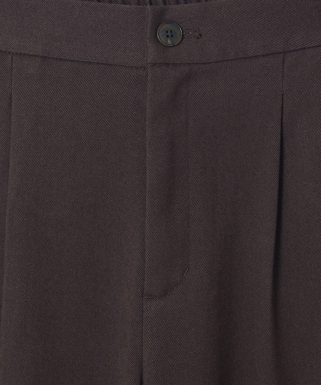 ツイル ワイド パンツ