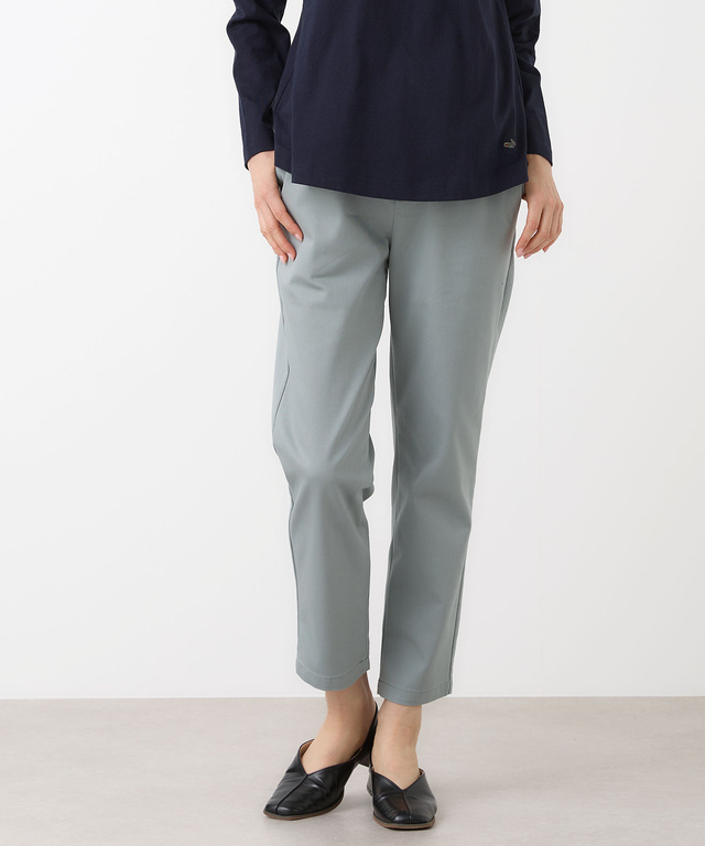 ストレッチ ストレート パンツ【接触冷感】【吸汗速乾】