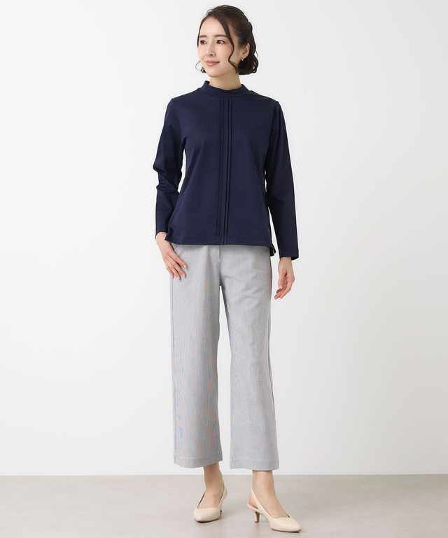 サッカー クロップド パンツ