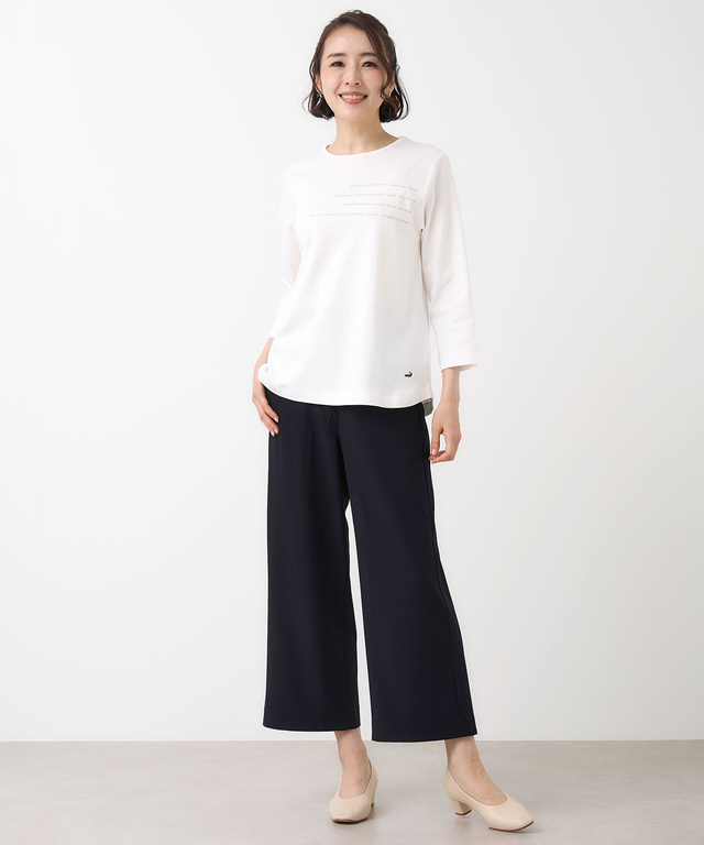 サッカー クロップド パンツ