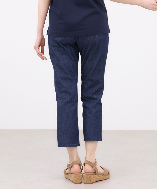 ブリーズデニム 【スリム8分丈】【接触冷感】