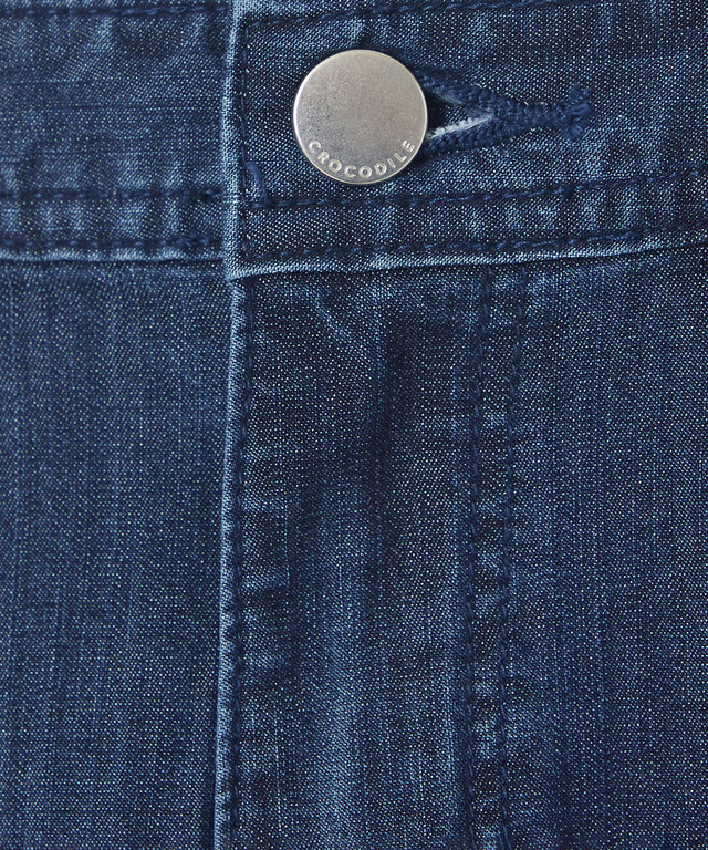 ブリーズデニム 【スリム8分丈】【接触冷感】