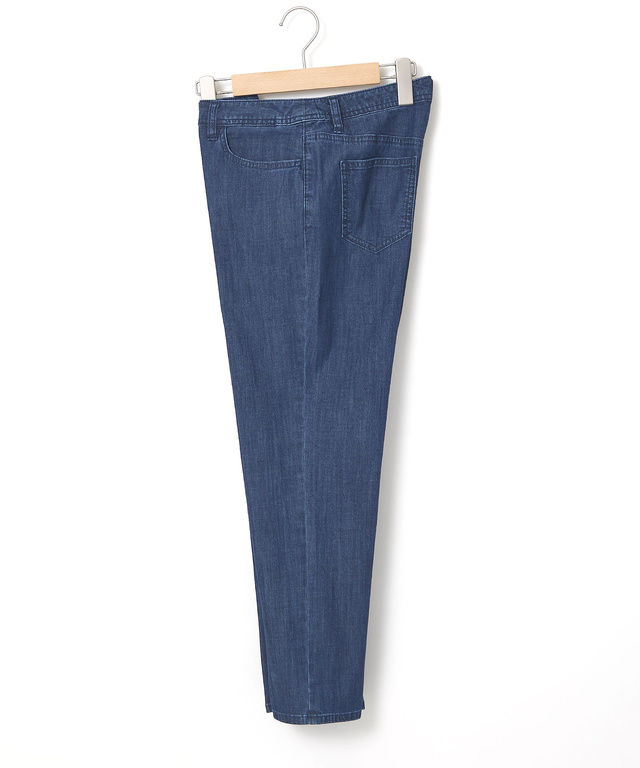 ブリーズデニム 【スリム8分丈】【接触冷感】